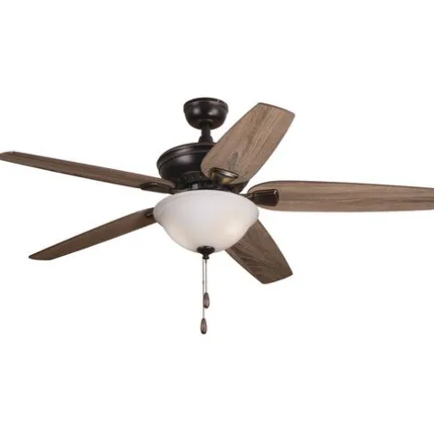 Hot Sale Patriot Lighting™ Lincoln Park Ii 52″ Oil-Rubbed Bronze Indoor Led Ceiling Fan