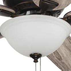 Hot Sale Patriot Lighting™ Lincoln Park Ii 52″ Oil-Rubbed Bronze Indoor Led Ceiling Fan