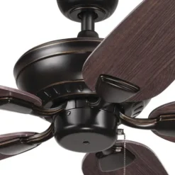 Hot Sale Patriot Lighting™ Lincoln Park Ii 52″ Oil-Rubbed Bronze Indoor Led Ceiling Fan