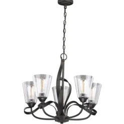 Hot Sale Patriot Lighting® Cinta Oil Rubbed Bronze 5 Light Chandelier