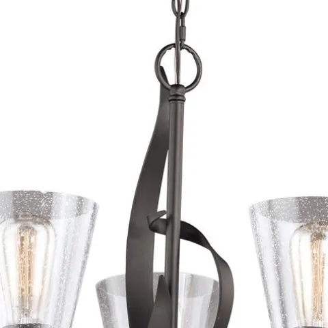 Hot Sale Patriot Lighting® Cinta Oil Rubbed Bronze 5 Light Chandelier