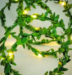 Hot Sale Patriot Lighting® 30 Light Battery Powered Led Leaf Fairy Light