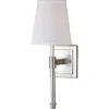 Hot Sale Patriot Lighting® Ritz Satin Nickel 1 Light Vanity Light