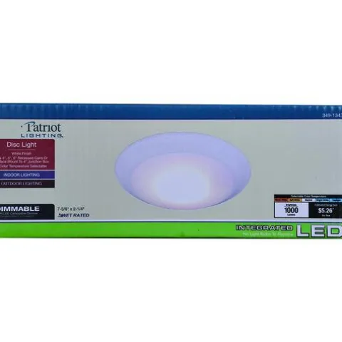 Hot Sale Patriot Lighting® 6″ Integrated Led Disc Downlight