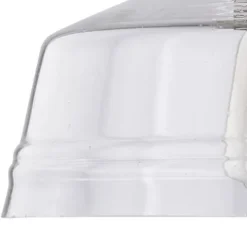 Hot Sale Patriot Lighting® Beloit Satin Nickel Semi-Flush Mount Ceiling Light