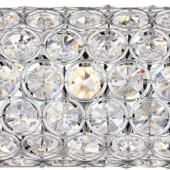 Hot Sale Patriot Lighting® Elegant Home Taryn Chrome 4-Light Vanity Light
