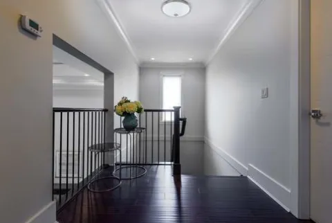 Hot Sale Patriot Lighting® Legend Brushed Nickel Integrated Led Flush Mount Ceiling Light