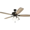 Hot Sale Patriot Lighting™ Tisbury Ii 52″ Bronze Indoor Led Ceiling Fan