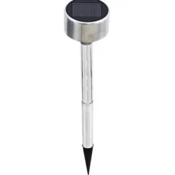 Hot Sale Patriot Lighting® Solar Integrated Led Foley Stainless Steel Landscape Light