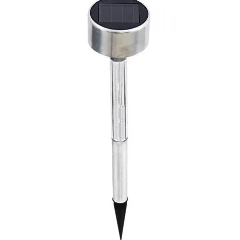 Hot Sale Patriot Lighting® Solar Integrated Led Foley Stainless Steel Landscape Light