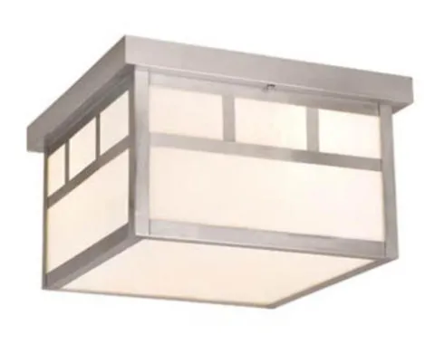 Hot Sale Patriot Lighting® Craftsman Stainless Steel Outdoor Ceiling Light