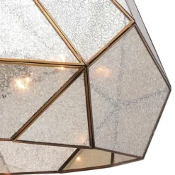 Hot Sale Patriot Lighting® Euclid Aged Brass 5 Light Pendant