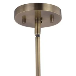 Hot Sale Patriot Lighting® Euclid Aged Brass 5 Light Pendant