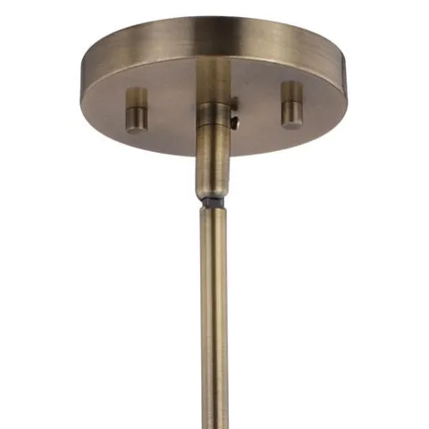 Hot Sale Patriot Lighting® Euclid Aged Brass 5 Light Pendant