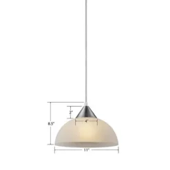 Hot Sale Patriot Lighting® Maddie Brushed Nickel Swag Pendant