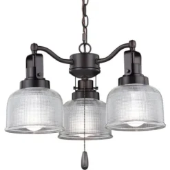 Hot Sale Patriot Lighting® Orleans Ii 3-Light Oil-Rubbed Bronze Led Ceiling Fan Light