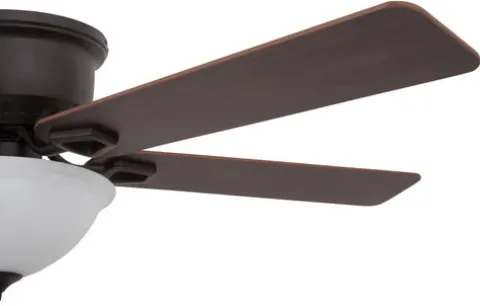 Hot Sale Patriot Lighting™ Alston 52″ Bronze Indoor Led Ceiling Fan