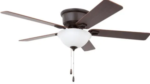 Hot Sale Patriot Lighting™ Alston 52″ Bronze Indoor Led Ceiling Fan