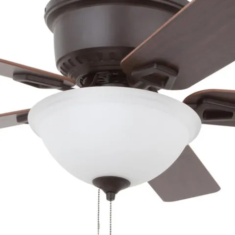 Hot Sale Patriot Lighting™ Alston 52″ Bronze Indoor Led Ceiling Fan