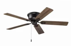 Hot Sale Patriot Lighting™ Alston 52″ Bronze Indoor Led Ceiling Fan