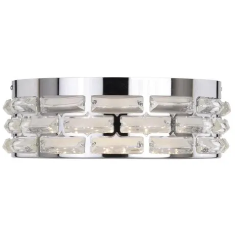 Hot Sale Patriot Lighting® Elegant Home Weaver Integrated Led Flush Mount Ceiling Light