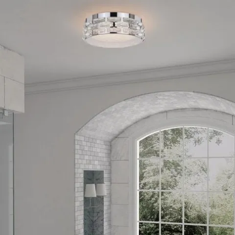 Hot Sale Patriot Lighting® Elegant Home Weaver Integrated Led Flush Mount Ceiling Light