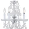 Hot Sale Patriot Lighting® Marlene 4-Light Chrome Chandelier