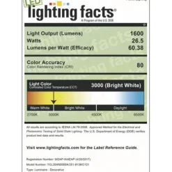 Hot Sale Patriot Lighting® Pascal Black Integrated Led Flush Mount Ceiling Light