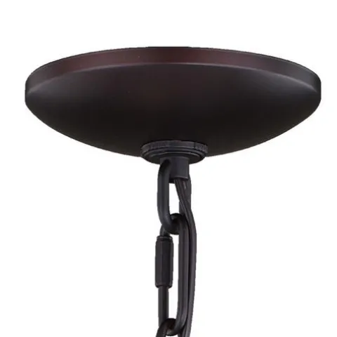 Hot Sale Patriot Lighting® Georgetown Oil Burnised Bronze 6 Light Chandelier