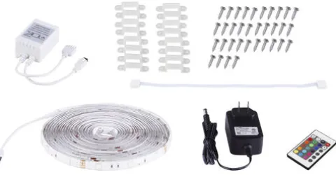 New Patriot Lighting™ 18′ Rgb Led Indoor/Outdoor Tape Light