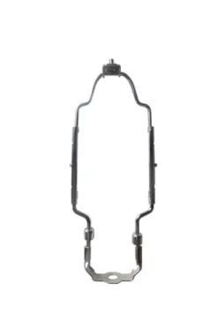 New Patriot Lighting Adjustable Height 8-1/2″ To 10-1/2″ Brushed Nickel Lamp Harp