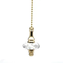 New Patriot Lighting® Brass With Clear Pull Chain