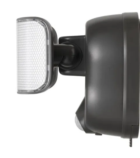 New Patriot Lighting® Bronze Led Dual Head Motion Sensor Outdoor Security Flood Light