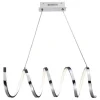 New Patriot Lighting® Burt Chrome Integrated Led Island Light