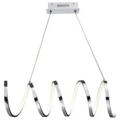 New Patriot Lighting® Burt Chrome Integrated Led Island Light
