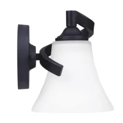 New Patriot Lighting® Dee Rubbed Antique Bronze 1-Light Vanity Light