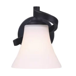 New Patriot Lighting® Dee Rubbed Antique Bronze 1-Light Vanity Light