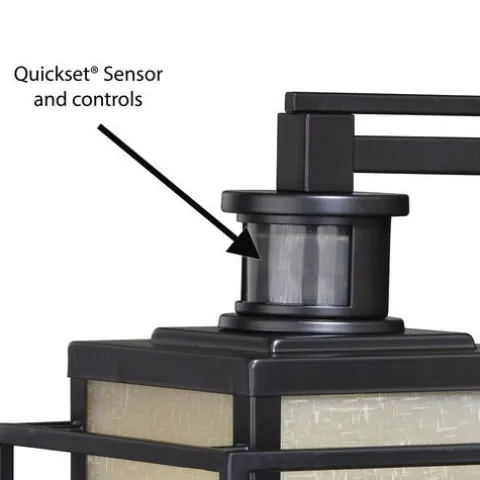 New Patriot Lighting® Dualux® Hyde Park Espresso Bronze Outdoor Wall Light