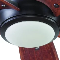 New Patriot Lighting® Elegant Home Hubbard 62″ Bronze Indoor Led Ceiling Fan
