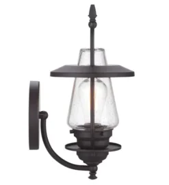 New Patriot Lighting® Elegant Home Butte Dark Bronze Outdoor Wall Light