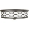 New Patriot Lighting® Haven Bronze Integrated Led Flush Mount Ceiling Light