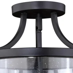 New Patriot Lighting® Holbrook Noble Bronze Semi-Flush Mount Ceiling Light