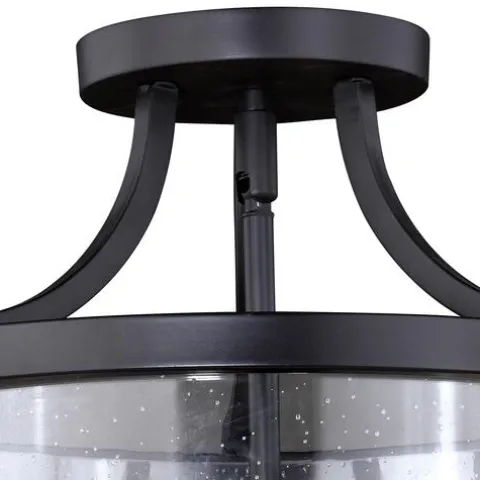 New Patriot Lighting® Holbrook Noble Bronze Semi-Flush Mount Ceiling Light