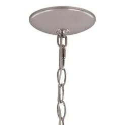 New Patriot Lighting® Hoyne Polished Nickel 5 Light Chandelier