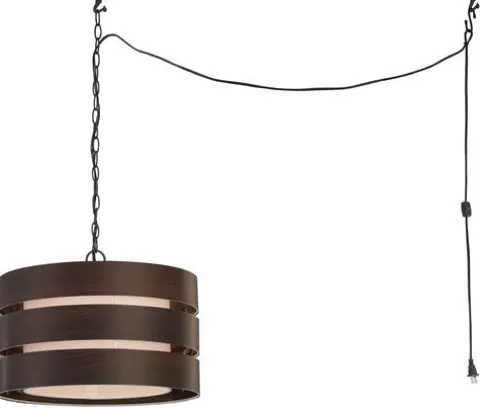 New Patriot Lighting® India Oil-Rubbed Bronze Swag Pendant
