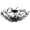 New Patriot Lighting® Jardin Bronze Semi-Flush Mount Ceiling Light