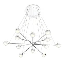 New Patriot Lighting® Lazio Chrome Integrated Led Chandelier