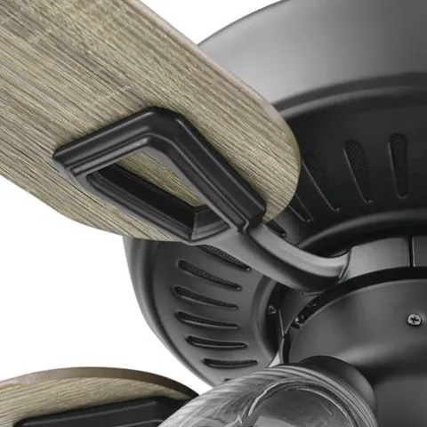New Patriot Lighting™ Madeline 52″ Matte Black Indoor Led Ceiling Fan