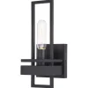 New Patriot Lighting® Marquis Matte Black 1 Light Wall Light