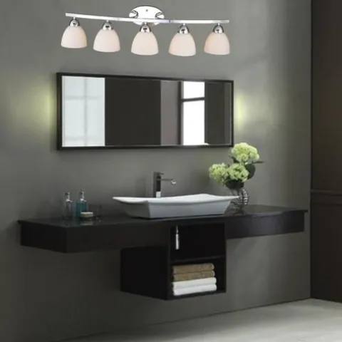 New Patriot Lighting® Orion Chrome 5-Light Vanity Light